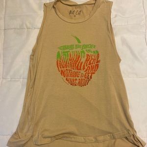 Strawberry fields forever Beatles tank top size M